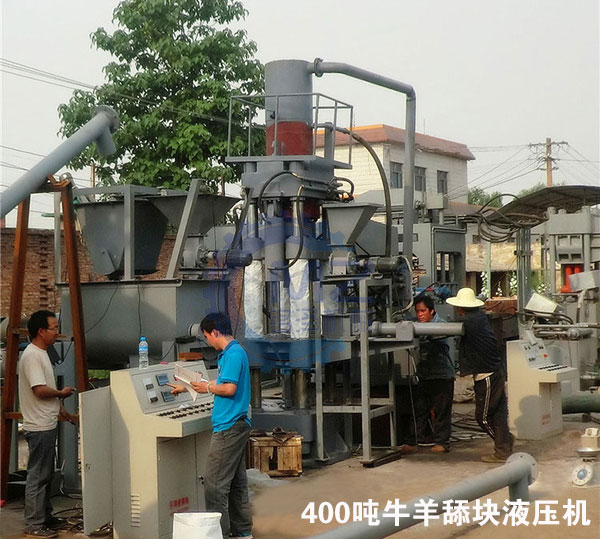 牛羊舔塊液壓機